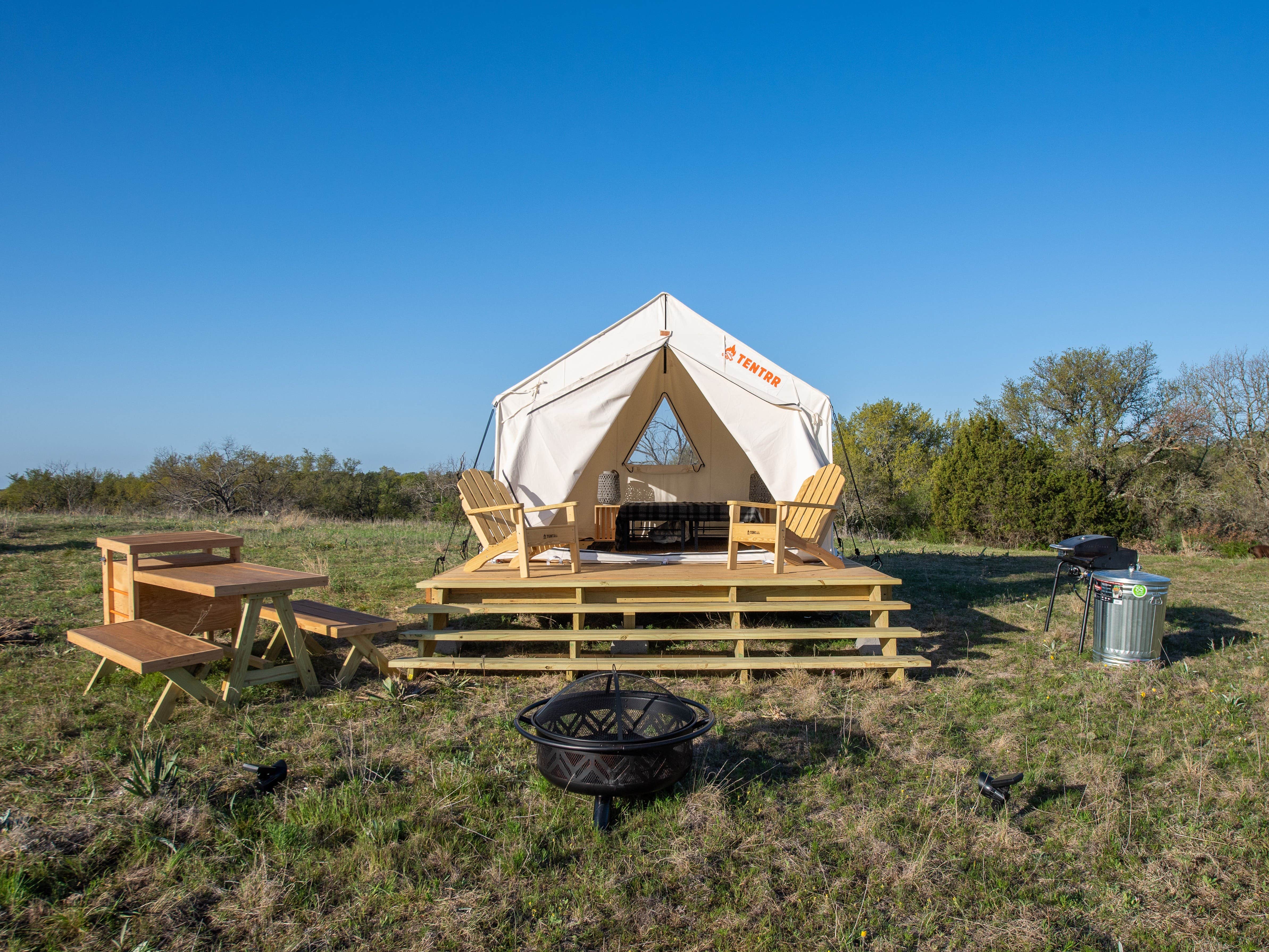 The Dyrt's photo at Tentrr Signature Site - Texas 1873 - Coleman Cooking Site near Dublin, TX