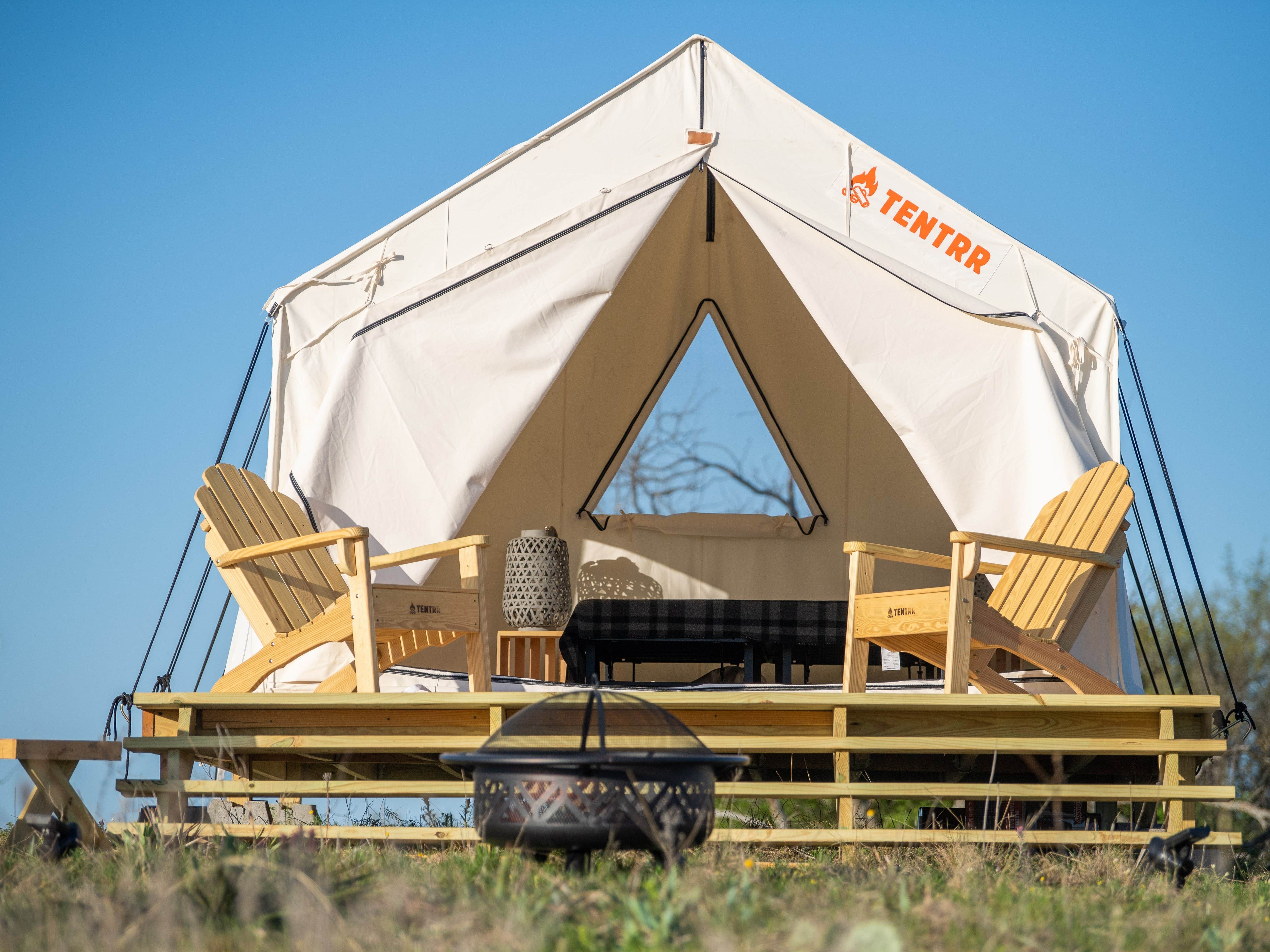 The Dyrt's photo at Tentrr Signature Site - Texas 1873 - Coleman Cooking Site near Hords Creek Lake