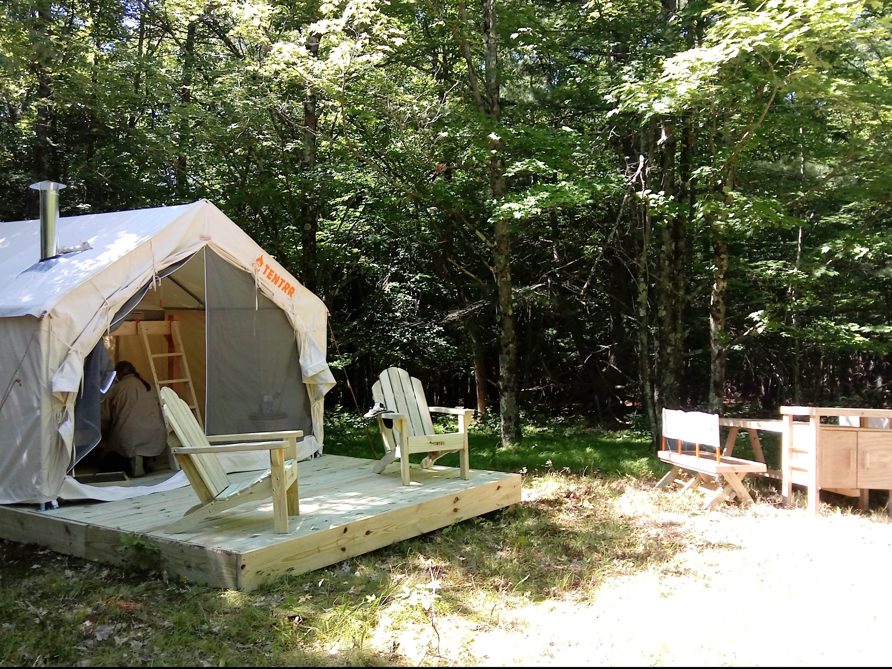 The Dyrt's photo at Tentrr Signature Site - Renew Yourself Renew the Earth near Guilderland, NY