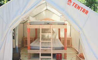 The Dyrt's photo of glamping accommodations at Tentrr Signature Site - Renew Yourself Renew the Earth near Nassau, NY