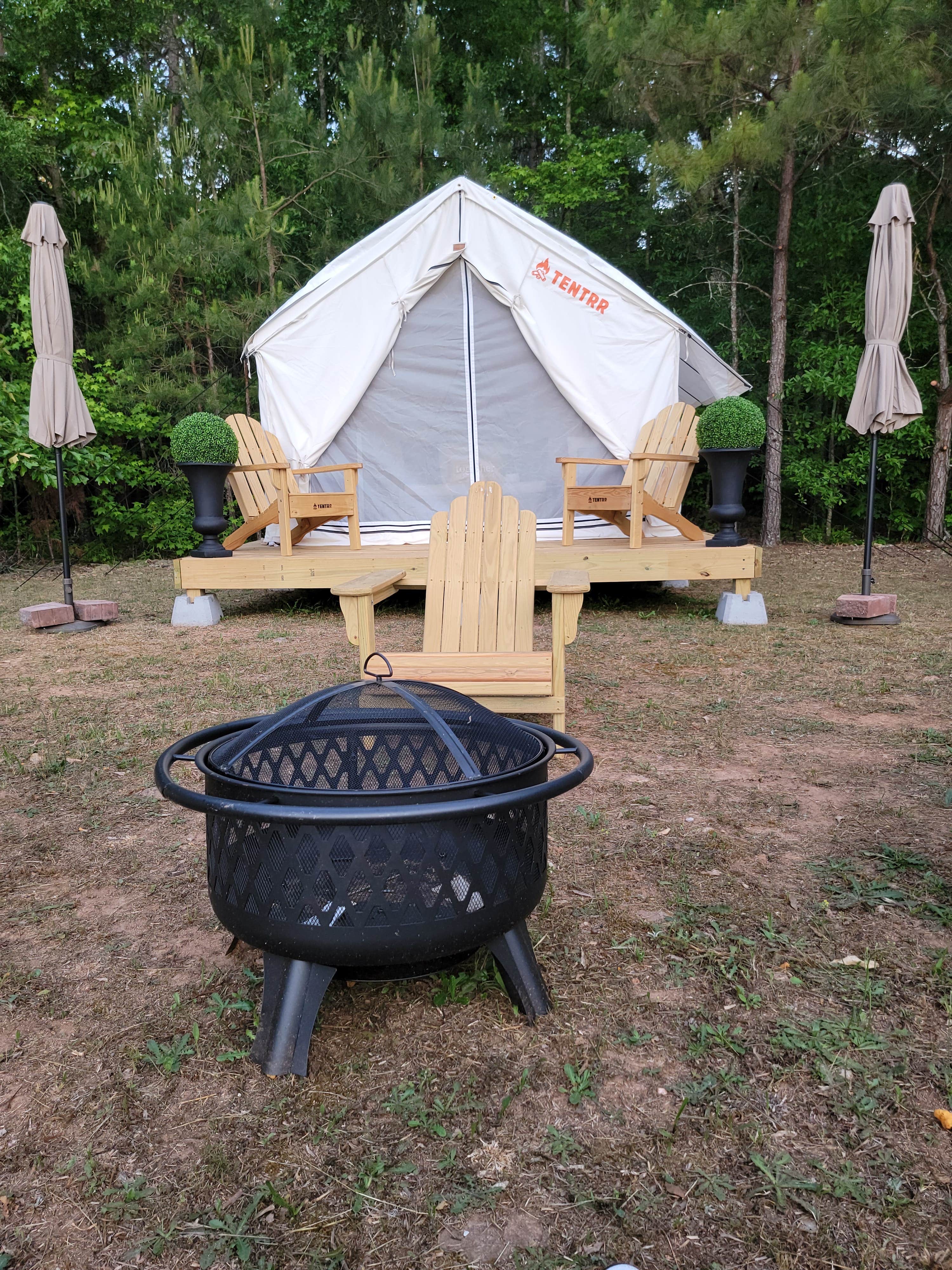 The Dyrt's photo at Tentrr Signature Site - Glamping in "The Hamptons" near Redan, GA