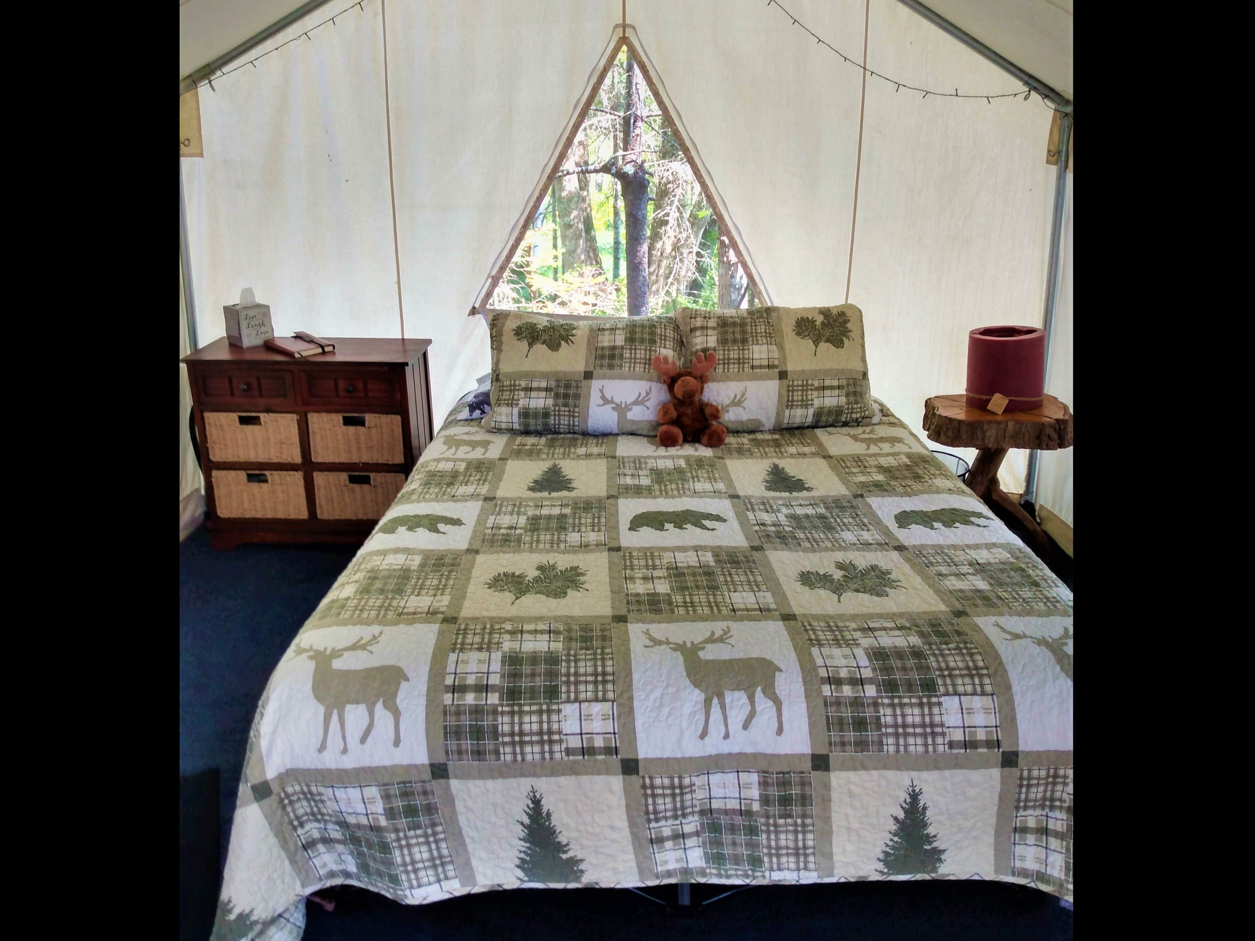 The Dyrt's photo of glamping accommodations at Tentrr Signature Site - Private Waterside Retreat near Alna, ME