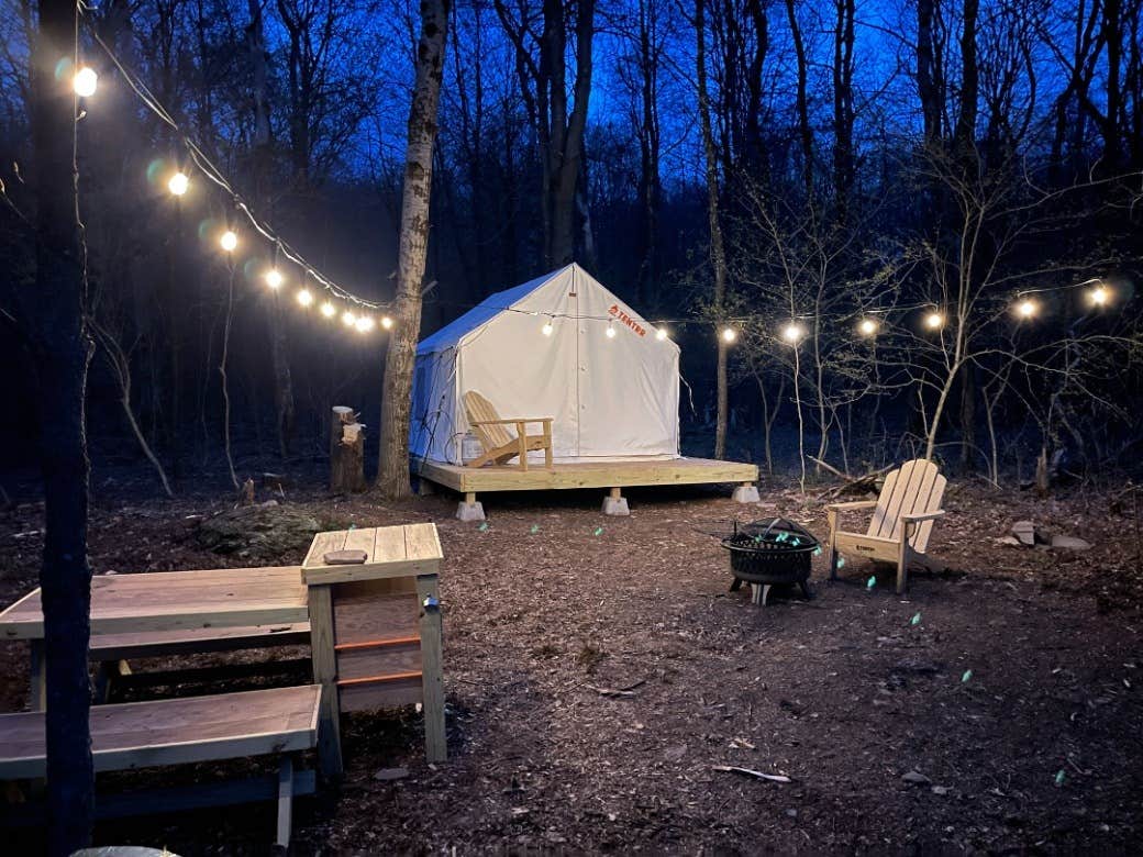 The Dyrt's photo at Tentrr Signature Site - Bramley Mountain Trail Camp near Bloomville, NY