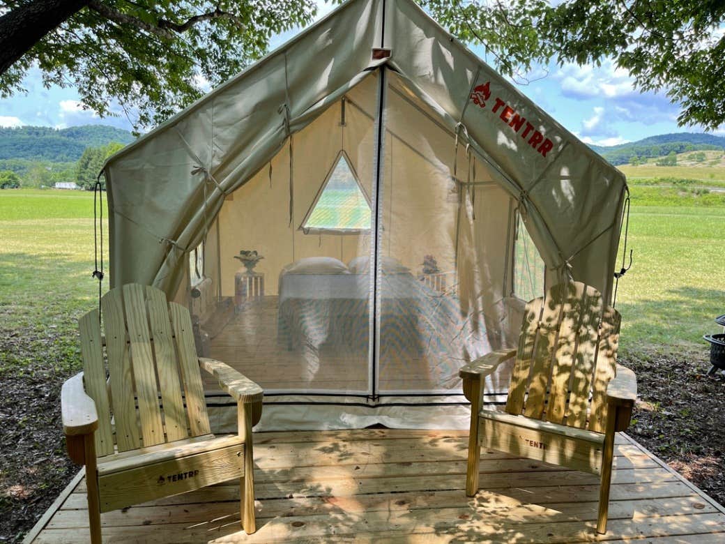 The Dyrt's photo at Tentrr Signature Site - Skyhawk near Caldwell, WV