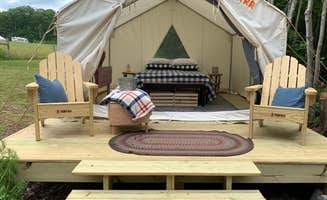 The Dyrt's photo at Tentrr Signature Site - Mountain Views and Farm Animals near Shapleigh, ME