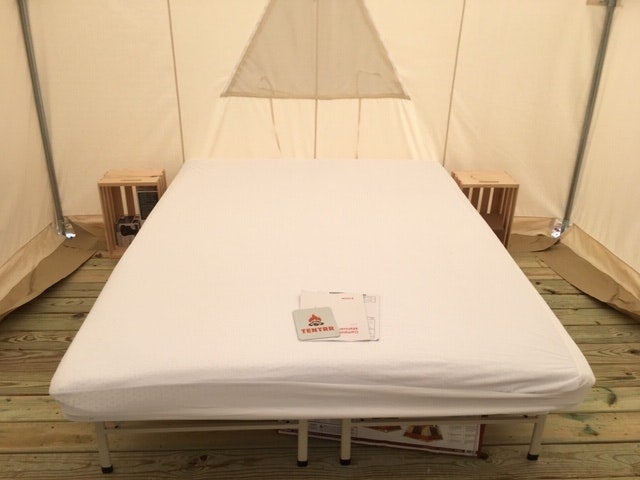 Camper submitted image from Tentrr Signature Site - Orchard Tent Esopus - 2