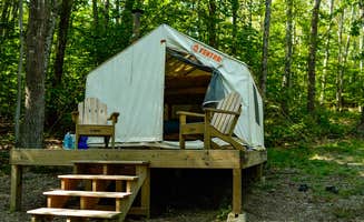 The Dyrt's photo at Tentrr State Park Site - Maine Camden Hills State Park - Bay View Tentrr 1 - Single Camp near Owls Head, ME