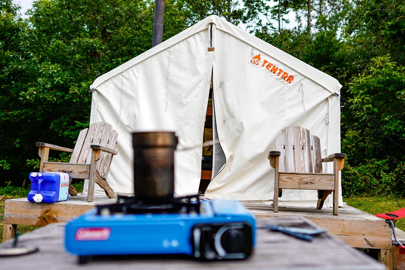 The Dyrt's photo at Tentrr State Park Site - Maine Lamoine State Park - Single Camp near Acadia National Park
