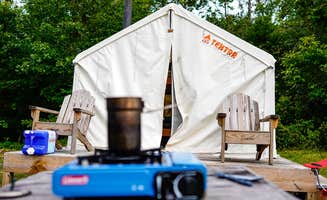 The Dyrt's photo at Tentrr State Park Site - Maine Lamoine State Park - Single Camp near Franklin, ME