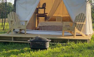 The Dyrt's photo at Tentrr Signature Site - Southern Belle "Hotel" at The Stickley Farm near Kingsport, TN