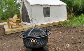 The Dyrt's photo at Tentrr Signature Site - Wine Country Treasure - Coleman Outfitted Site near Jefferson, OH