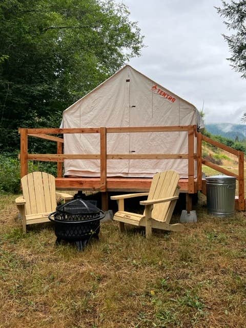 The Dyrt's photo at Tentrr Signature Site - Shady Grove on Maple Meadow... near Falls City, OR