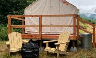 The Dyrt's photo at Tentrr Signature Site - Shady Grove on Maple Meadow... near Grand Ronde, OR