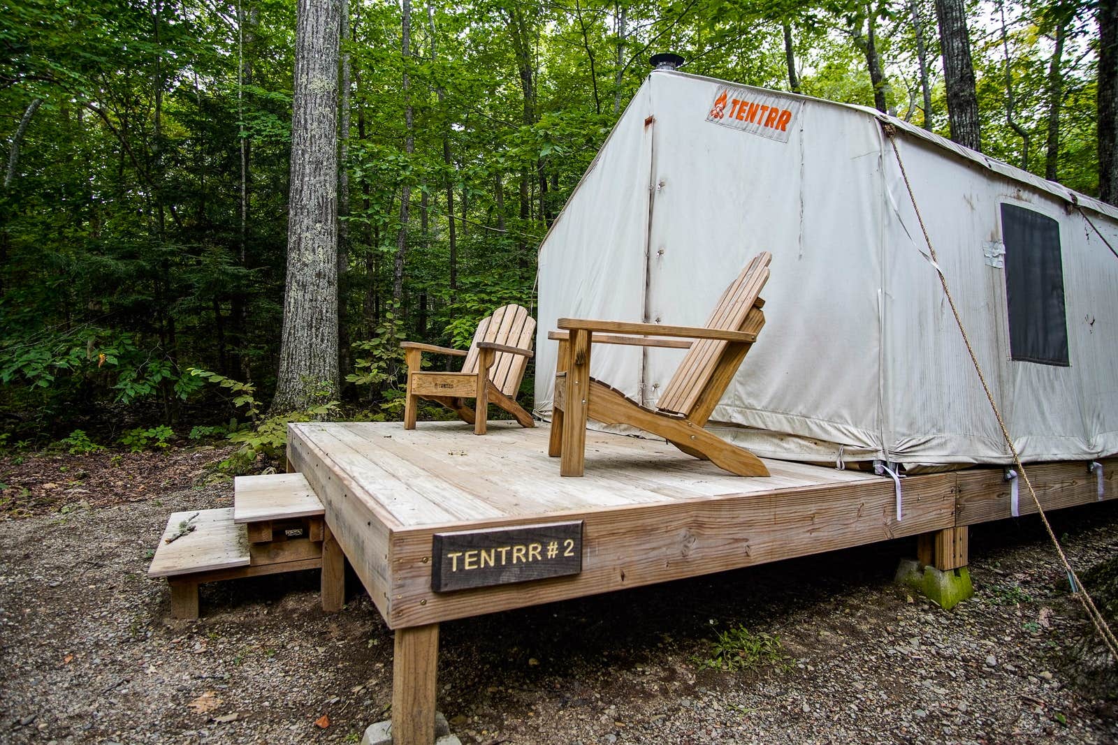 The Dyrt's photo at Tentrr State Park Site - Maine Camden Hills State Park - Ocean Watch Tentrr 2 - Single Camp near Lincolnville, ME
