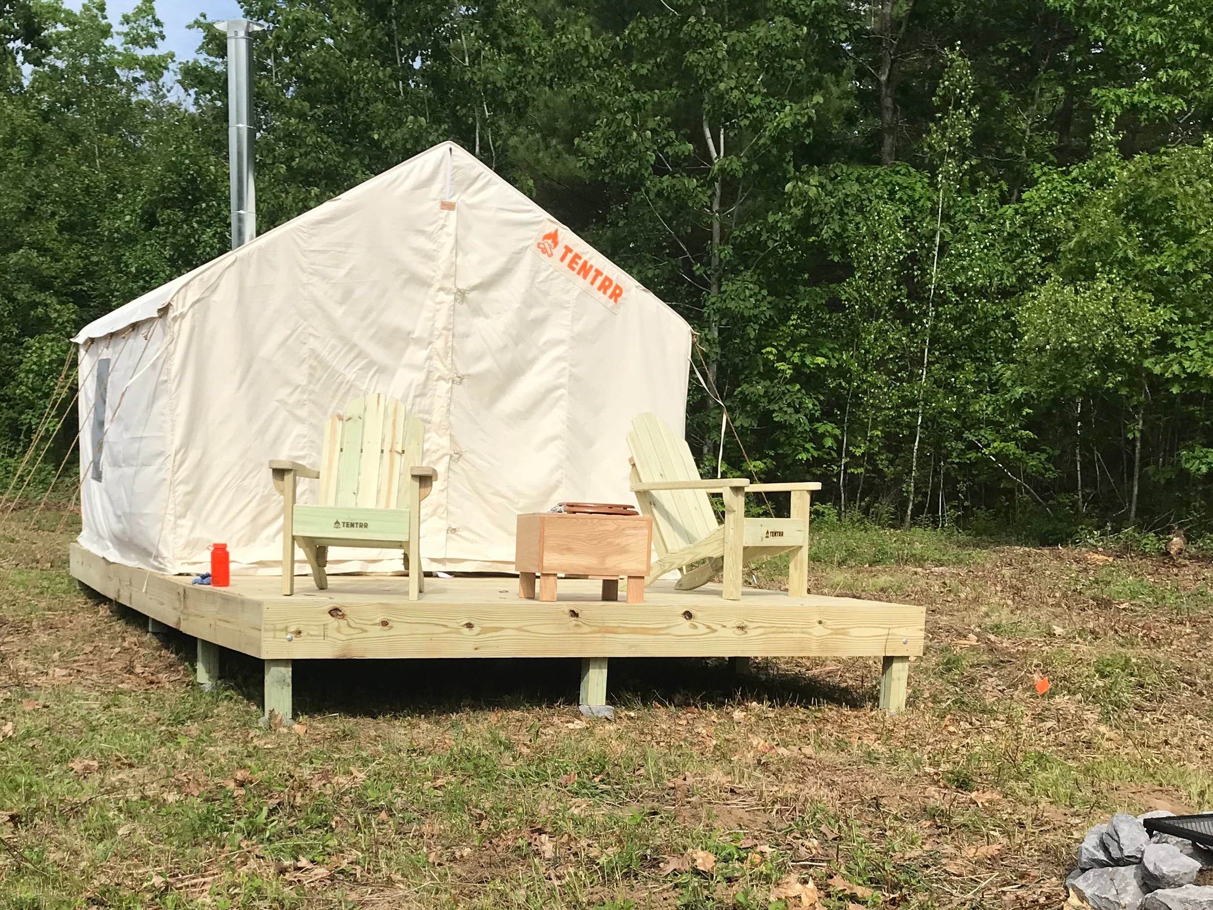 The Dyrt's photo at Tentrr Signature Site - Hill Top Camp near Greene, ME