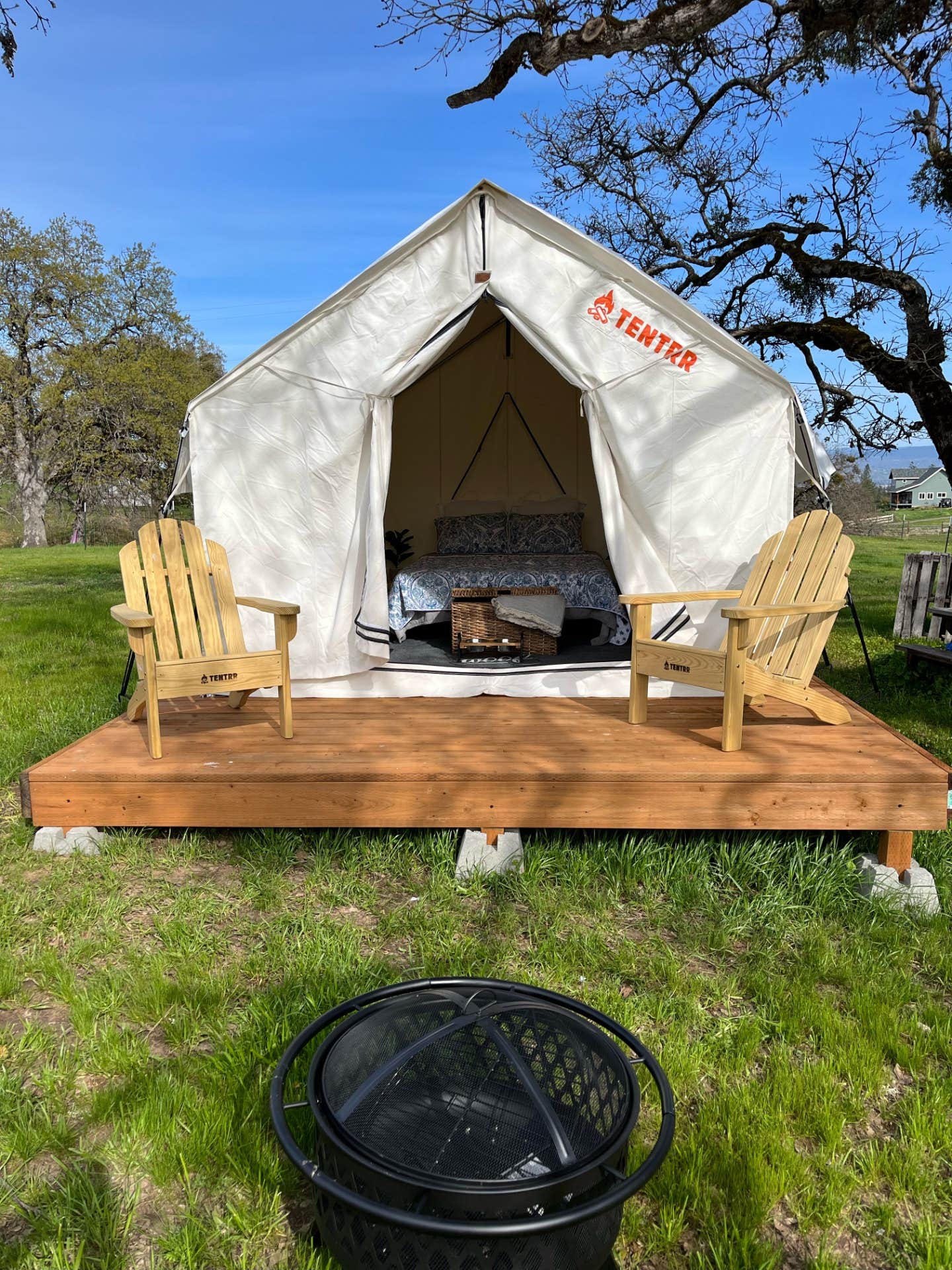 The Dyrt's photo at Tentrr Signature Site - Dueling Views at Lane Creek Reserve near White City, OR
