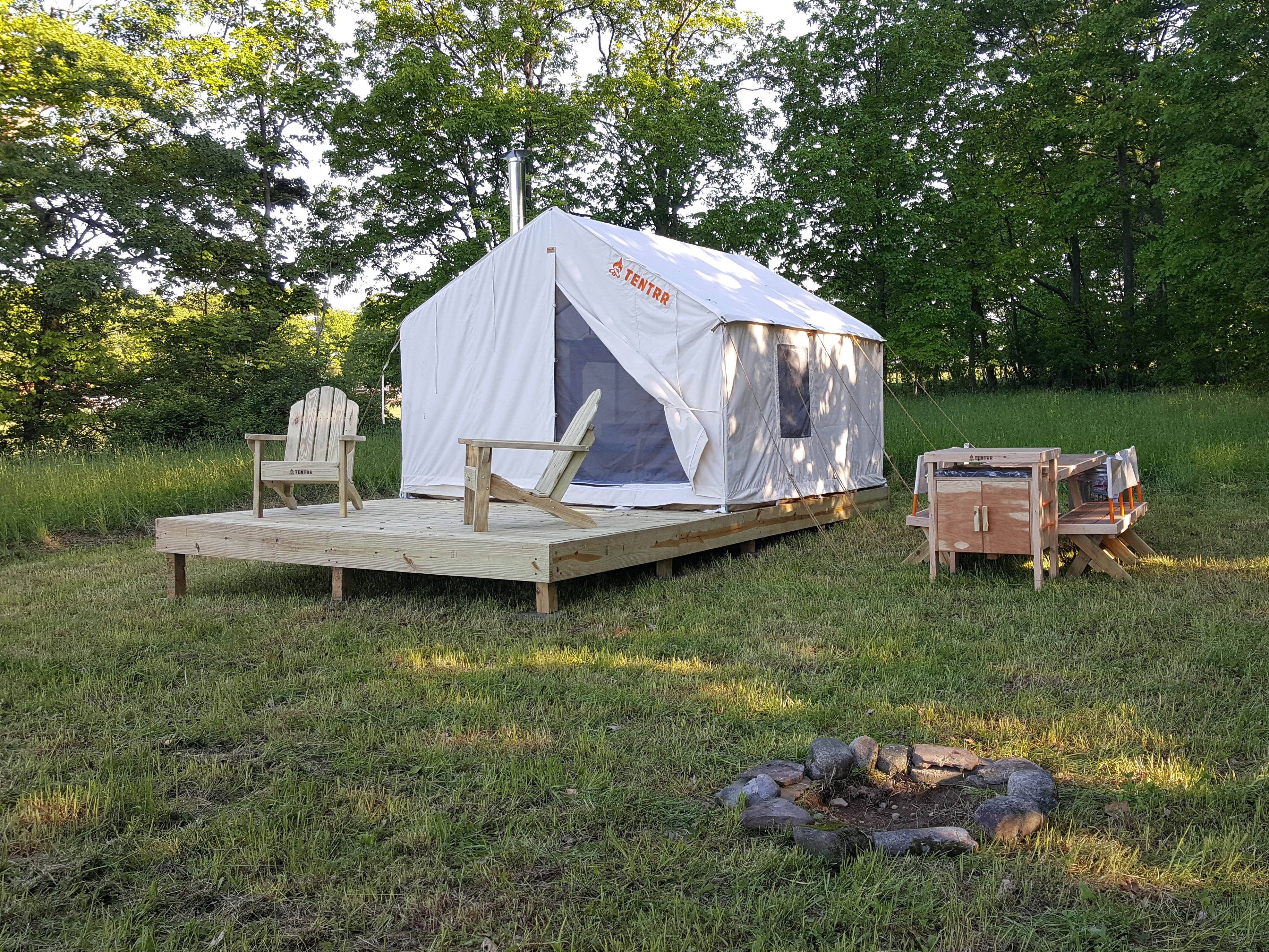 The Dyrt's photo at Tentrr Signature Site - Sunrise Hill near Howes Cave, NY