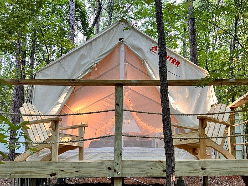 Camper submitted image from Tentrr Signature Site - Tentrr @ Clemson Experimental Forest - 1
