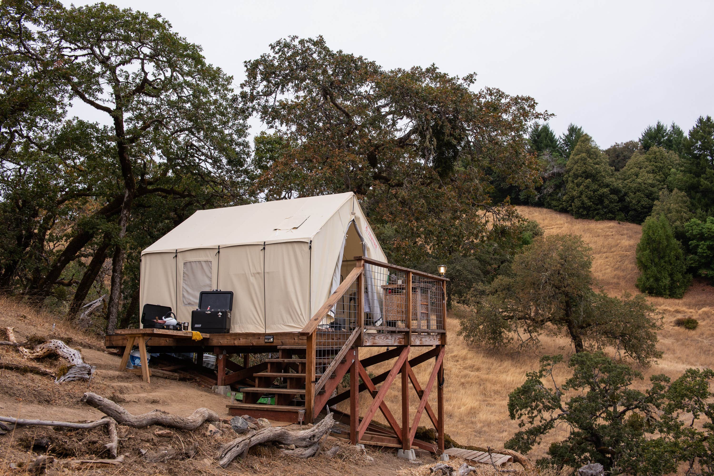 The Dyrt's photo at Tentrr Signature Site - Epic Orr Springs - Coleman Outfitted Site near Redwood Valley, CA