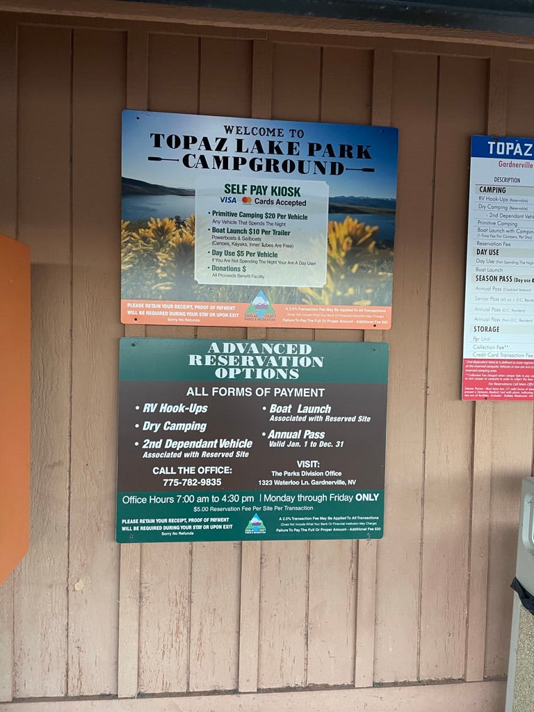Camper submitted image from Topaz Lake Recreation Area - 3