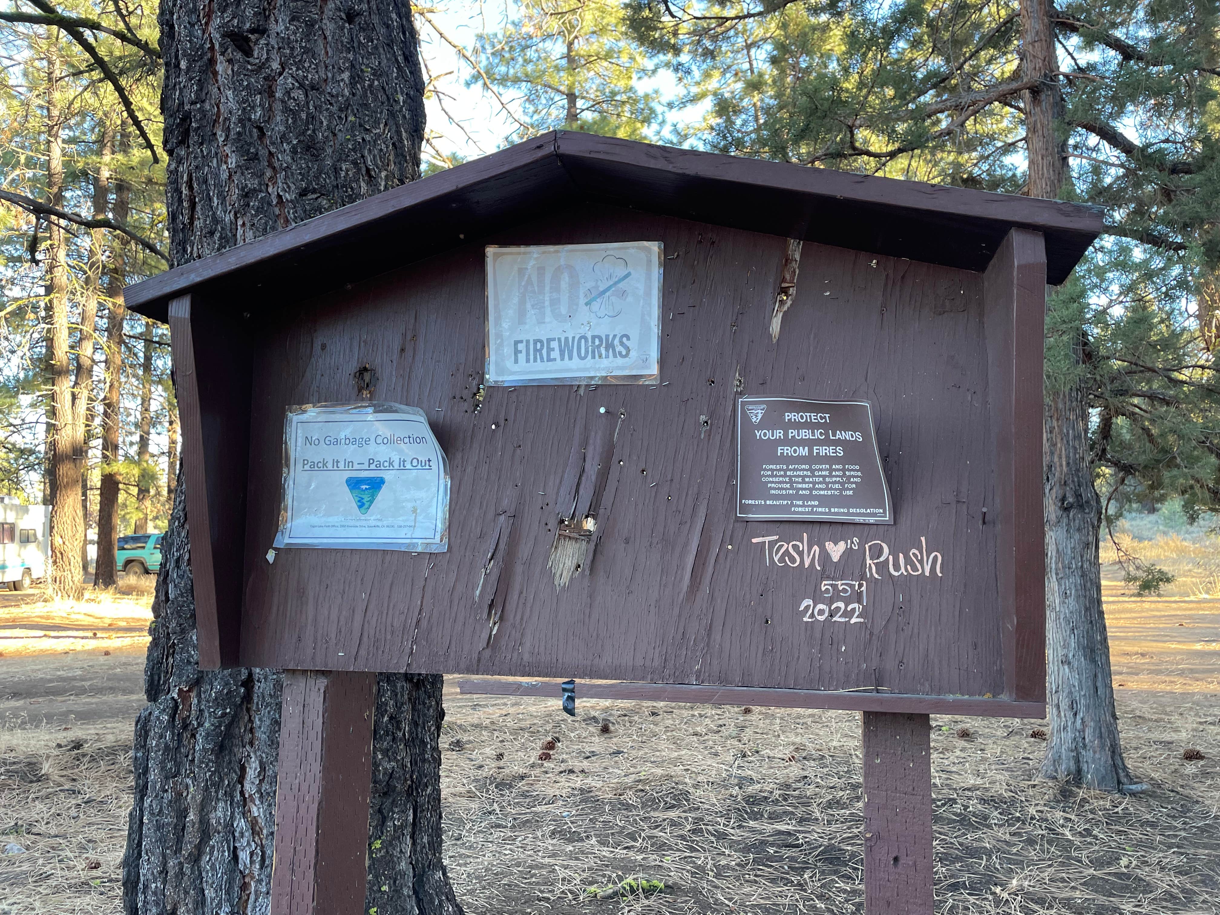Camper-submitted photo at CA-139 Pull Off Area near Crescent Mills, CA