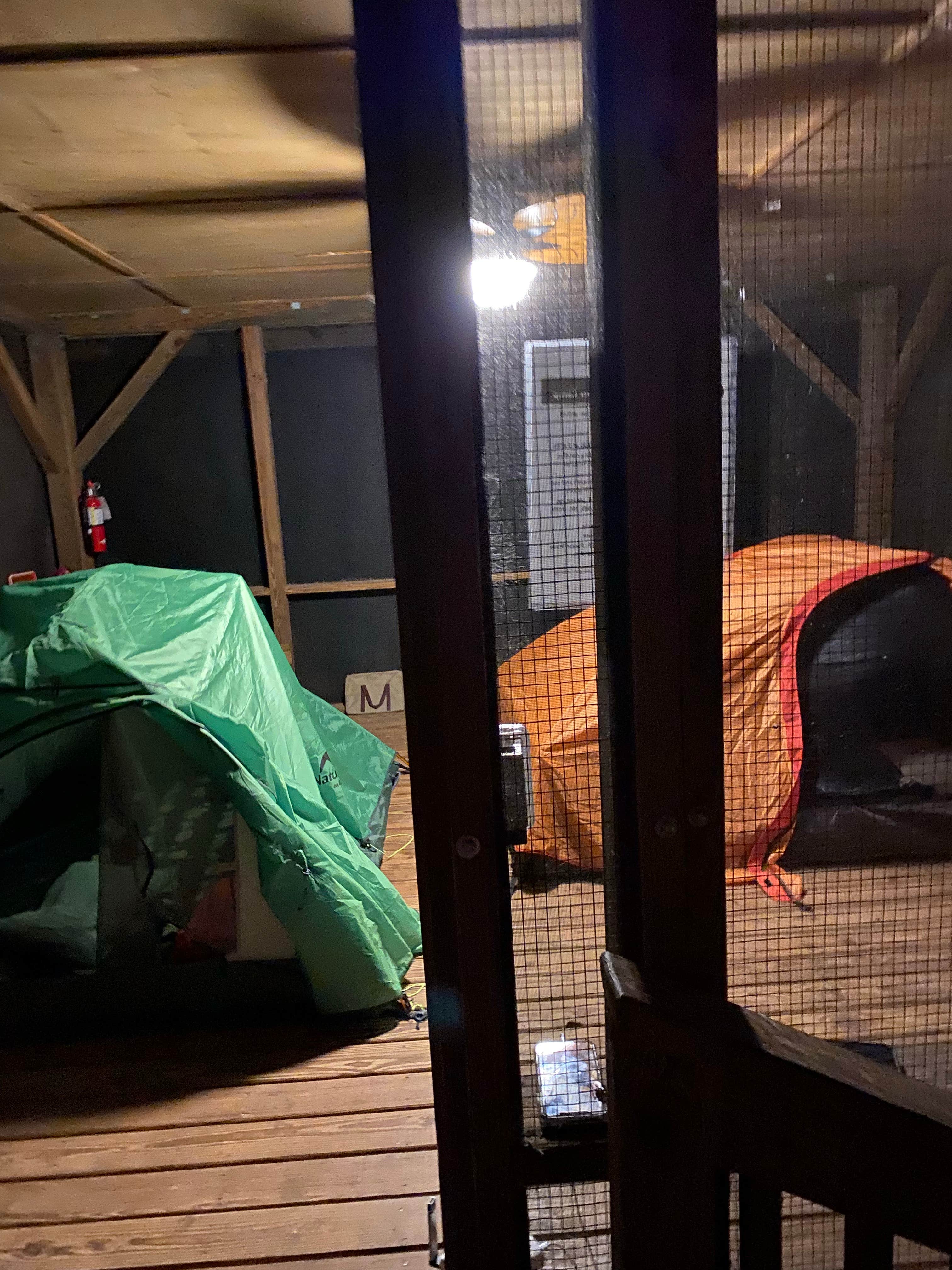 Tyler R.'s photo of tent camping at Holton Creek River Camp — Suwannee River Wilderness Trail near Jasper, FL