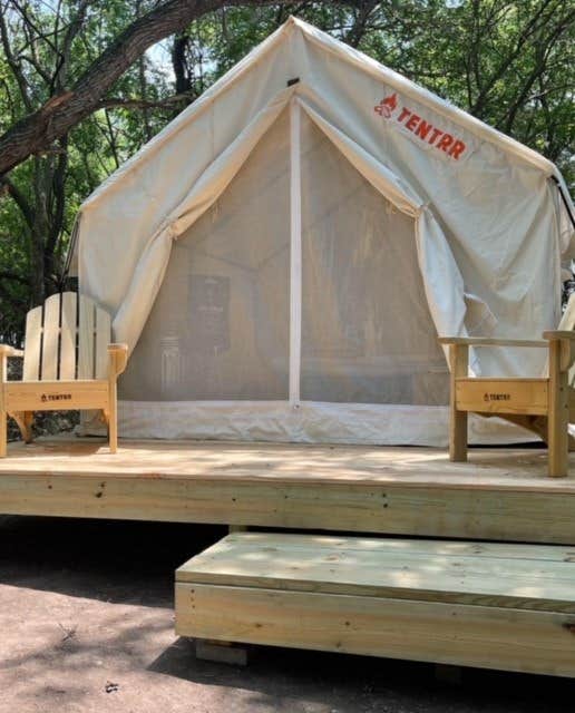 The Dyrt's photo at Tentrr Signature Site - Blue Moon Camping (Woods) near Bardwell, TX