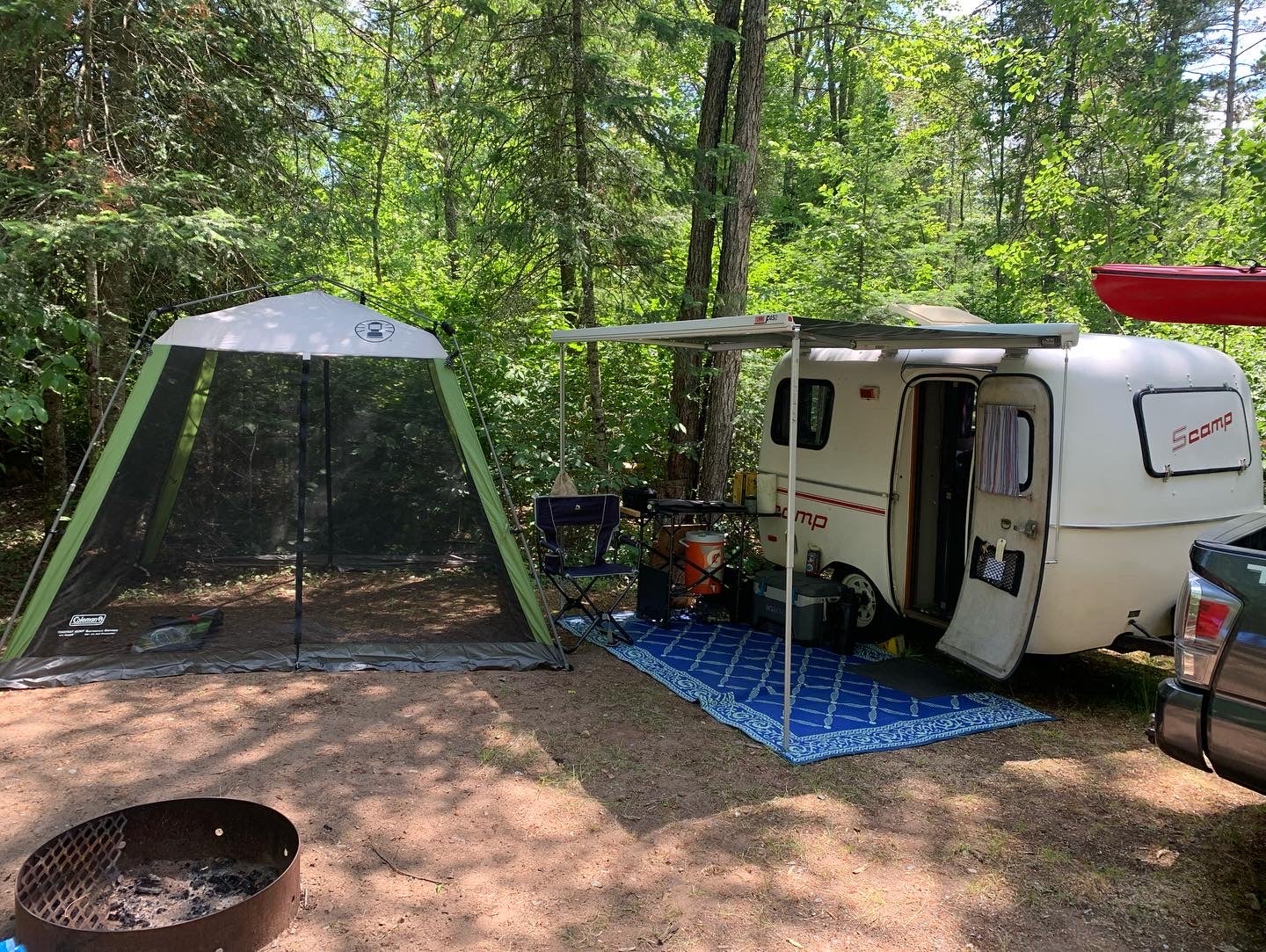 Camper submitted image from Sandy Beach Lake Campground — Northern Highland State Forest - 1