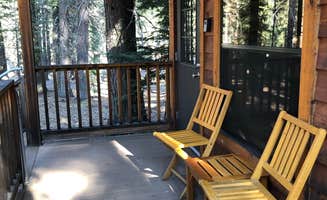 Ashley A.'s photo of a cabin at Manzanita Lake Camping Cabins near Forest Ranch, CA