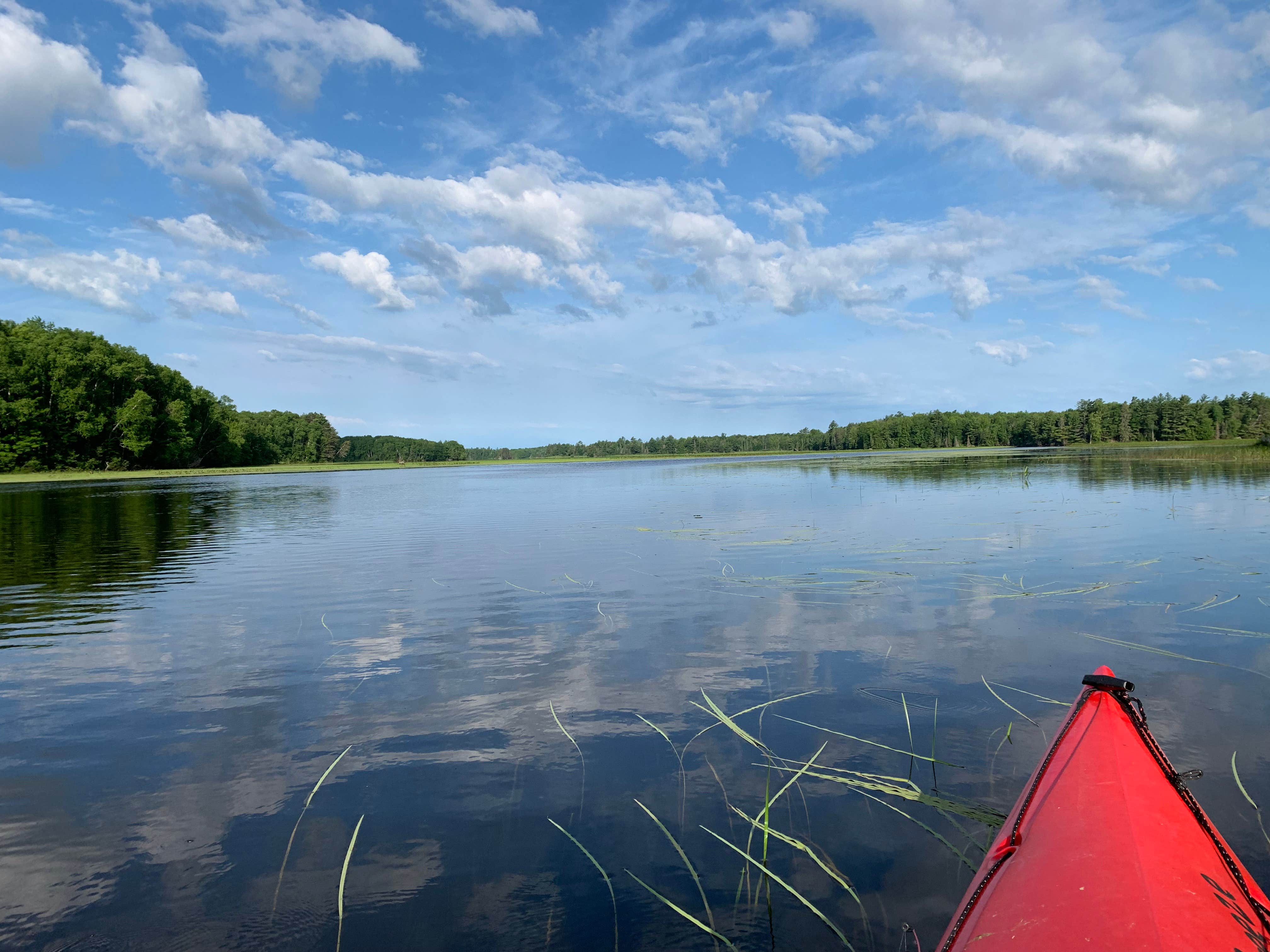 Camper-submitted photo at Sandy Beach Lake Campground — Northern Highland State Forest near Mercer, WI