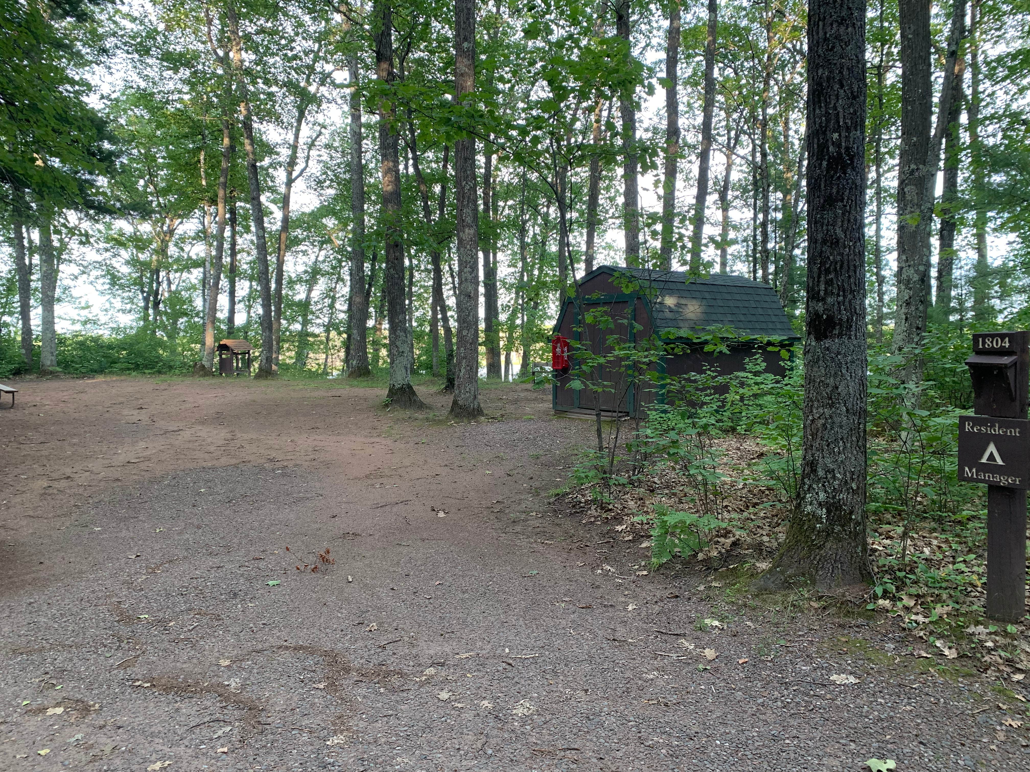 Camper-submitted photo at Big Lake Campground near Luxemburg, WI
