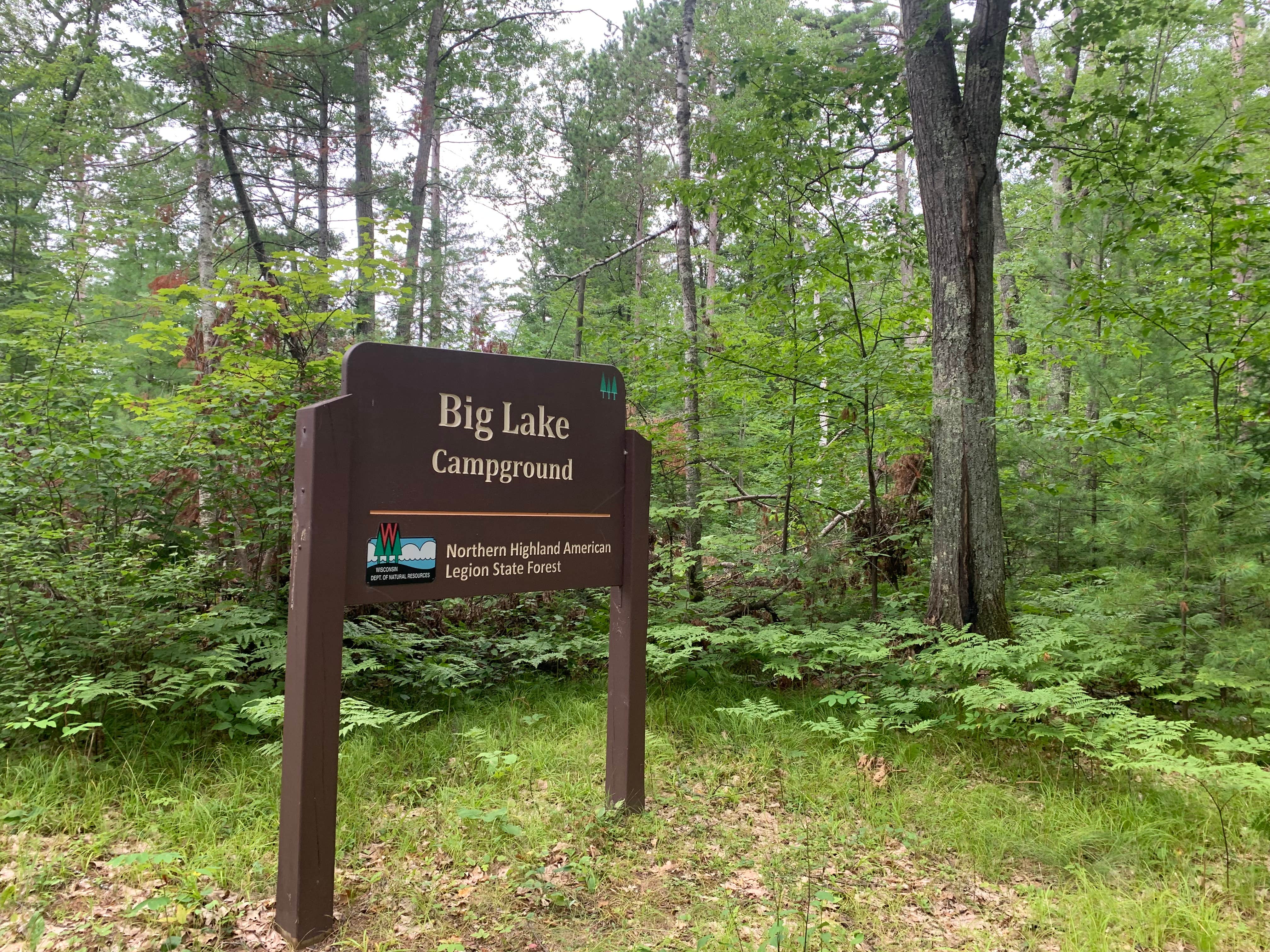 Camper-submitted photo at Big Lake Campground near Luxemburg, WI