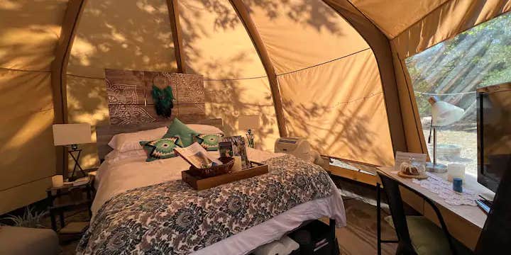 Camper submitted image from Ultimate Wichita Mountains Luxury Glamp