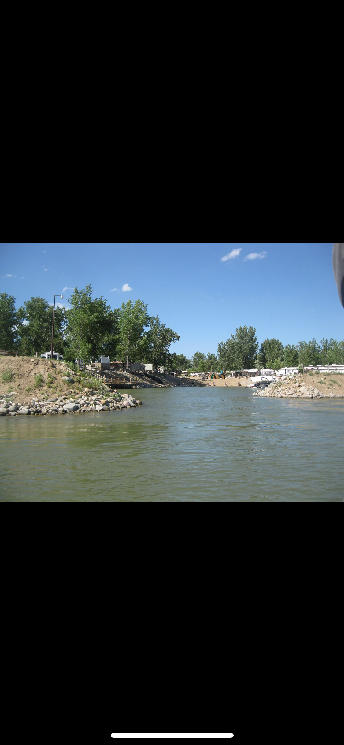 Camper-submitted photo at Larson's Landing RV Park near Beresford, SD