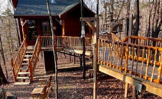 Lee D.'s photo of a cabin at Branson Treehouse Cabin & RV Park near Rogersville, MO