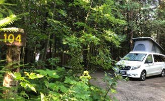 Lee D.'s photo of rv camping at Wagon Trail Campground near Escanaba, MI