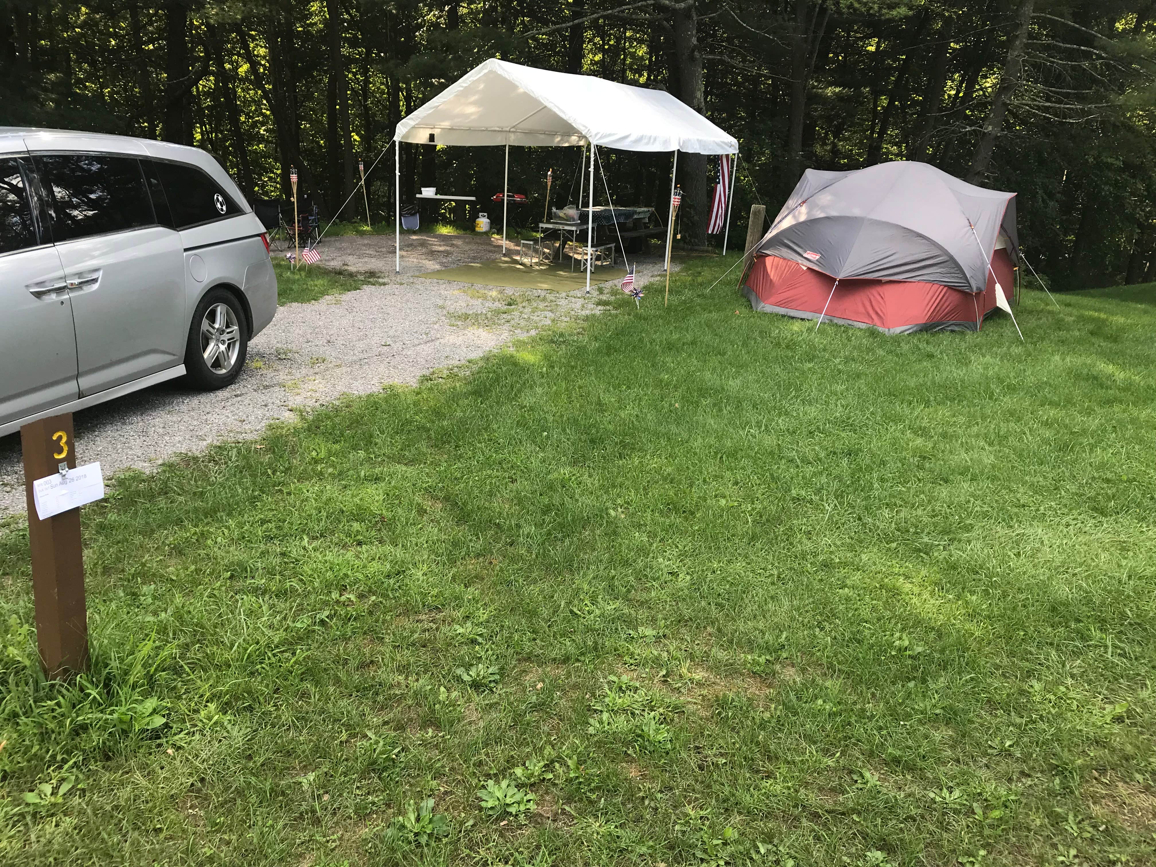 Zach P.'s photo of rv camping at Little Pine State Park Campground near Cammal, PA