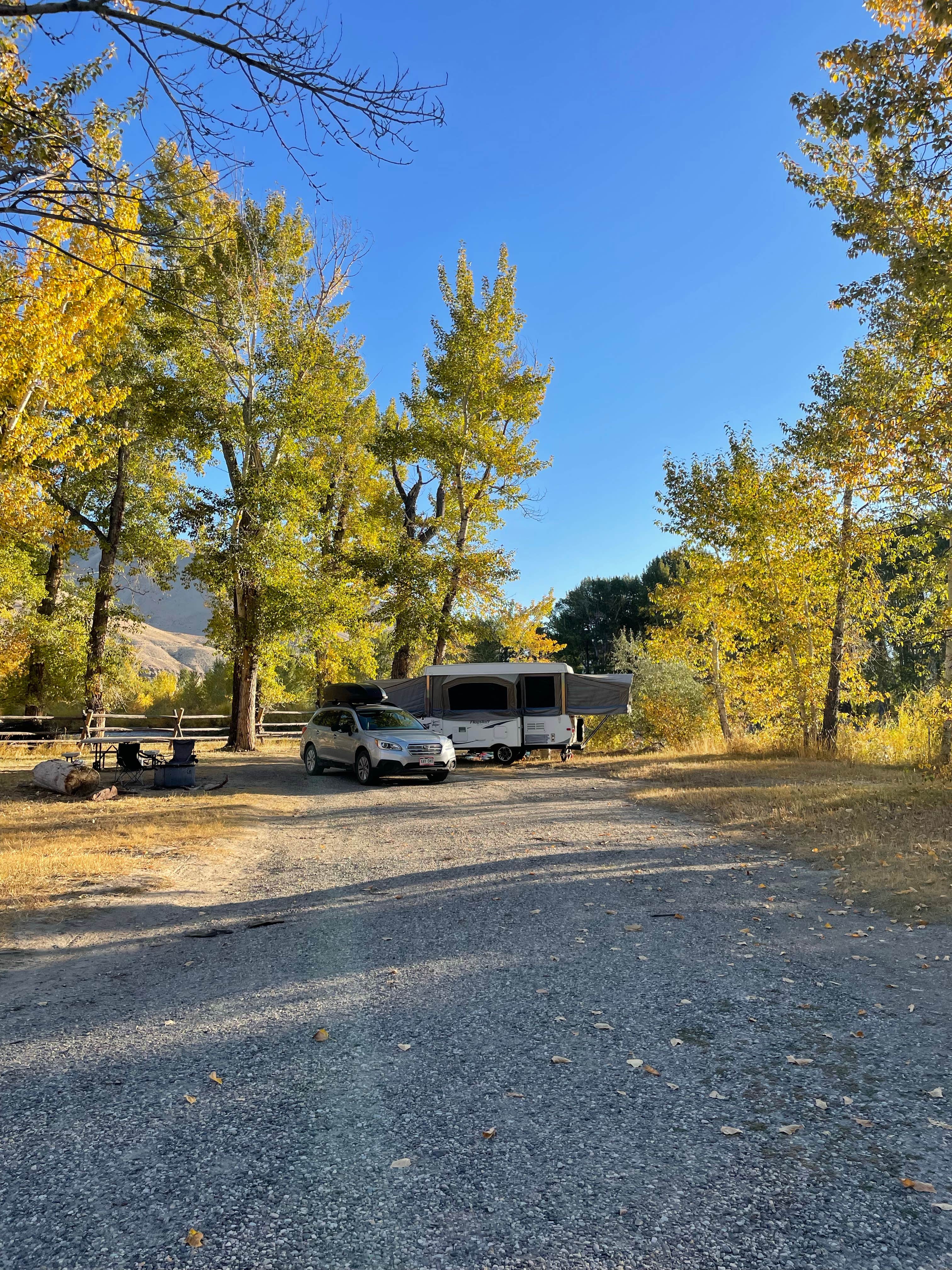 Mariana H.'s photo of rv camping at Watts Bridge Campground near Cobalt, ID