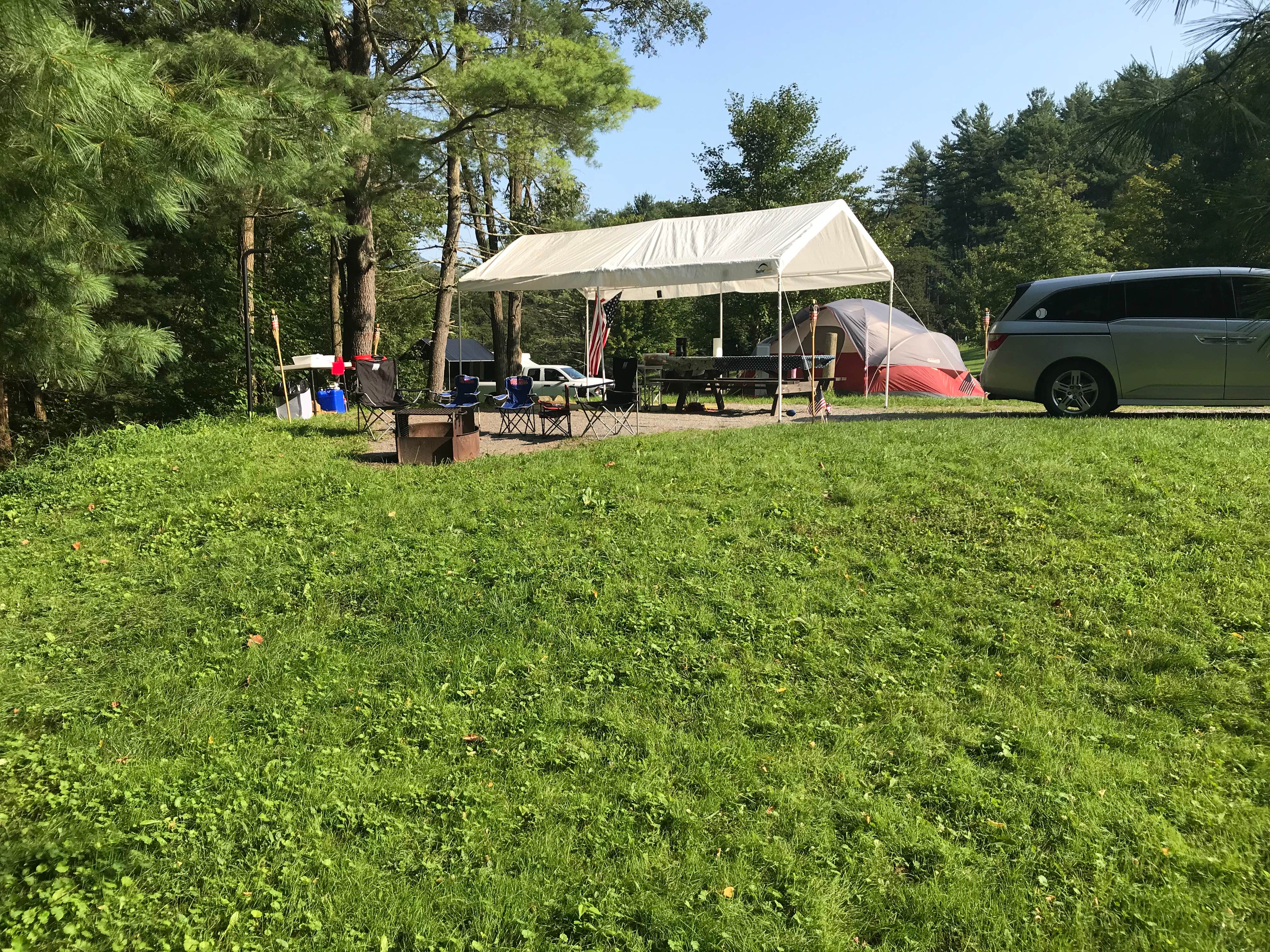 Zach P.'s photo of rv camping at Little Pine State Park Campground near Tioga-Hammond Lakes