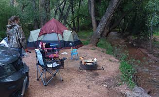 Brenna M.'s photo of tent camping at Lone Duck Campground and Cabins near Florence, CO
