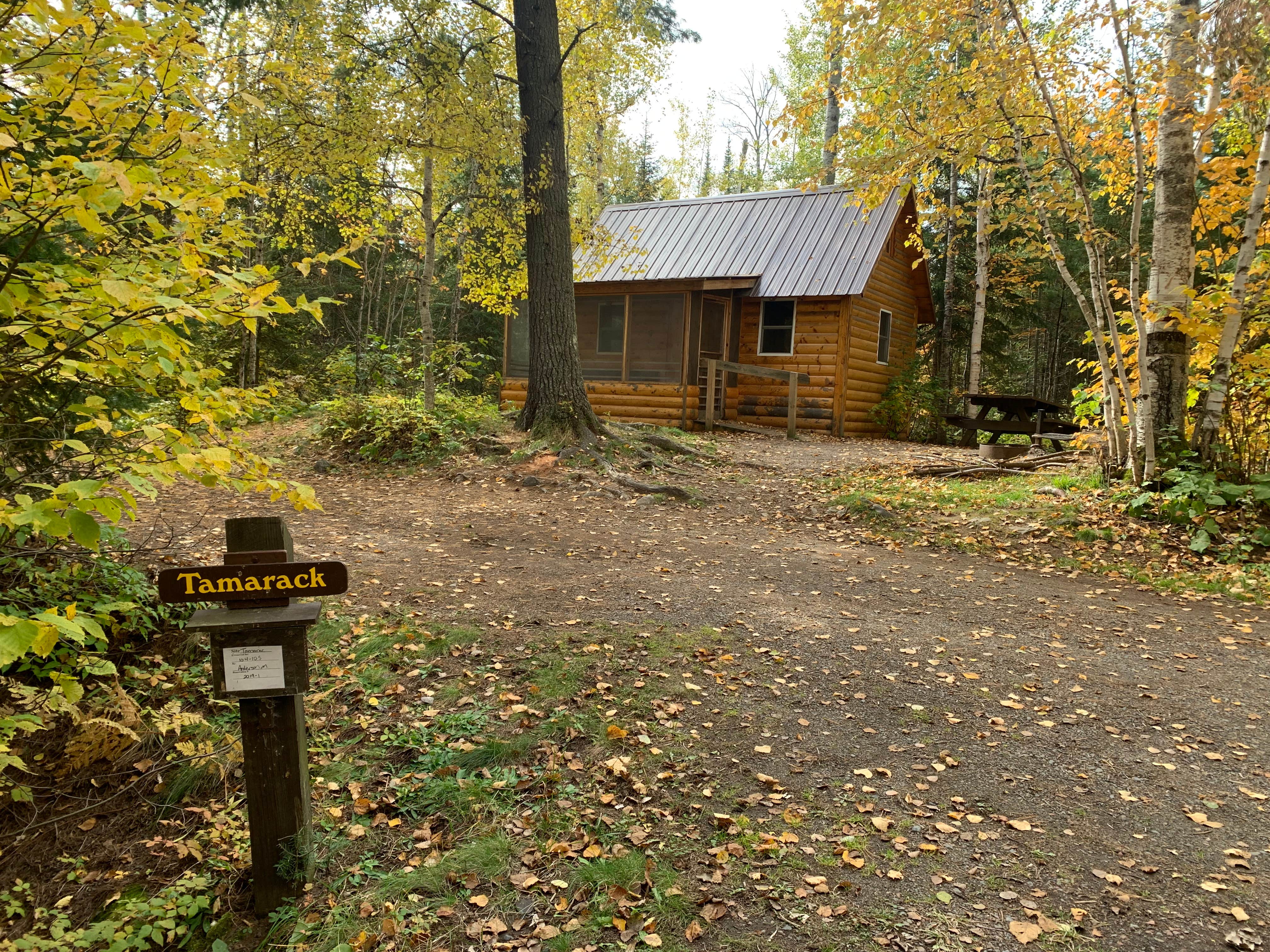Scott M.'s photo of glamping accommodations at East Bearskin Lake Campground near Grand Marais, MN