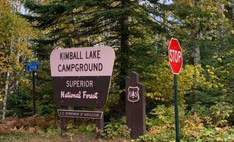 Camping near North Little Brule River, Superior Hiking Trail: Kimball Lake Campground, Grand Marais, Minnesota