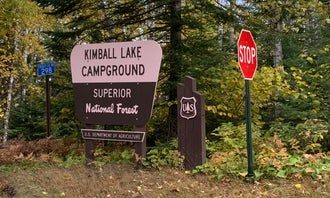 Camping near Cliff Creek, Superior Hiking Trail: Kimball Lake Campground, Grand Marais, Minnesota