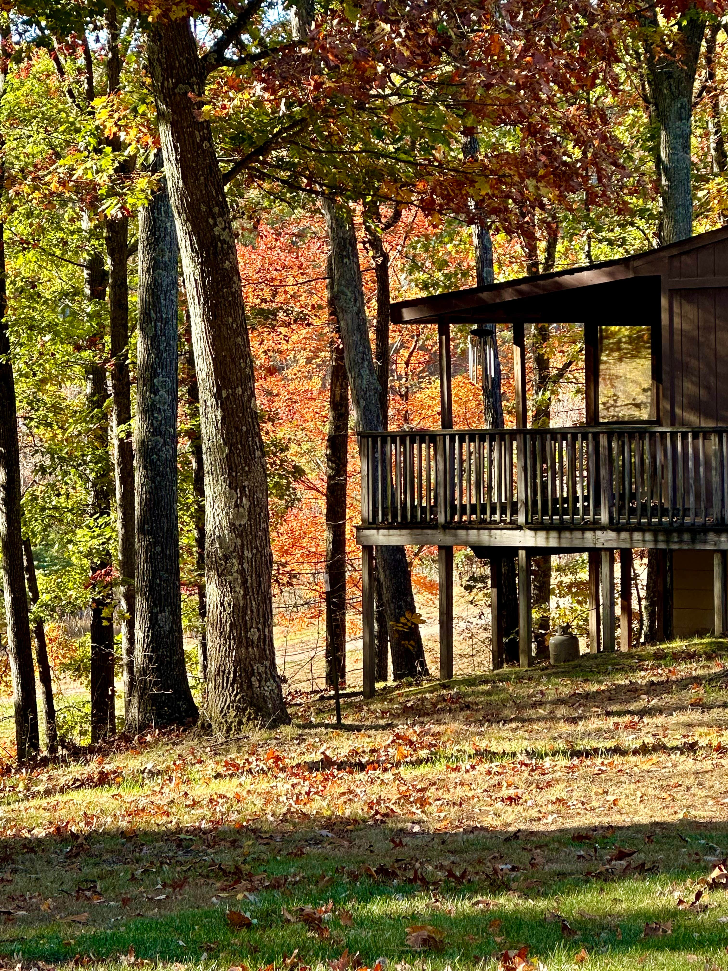 Charissa C.'s photo of a cabin at Gary's Family Campground near Flintstone, MD