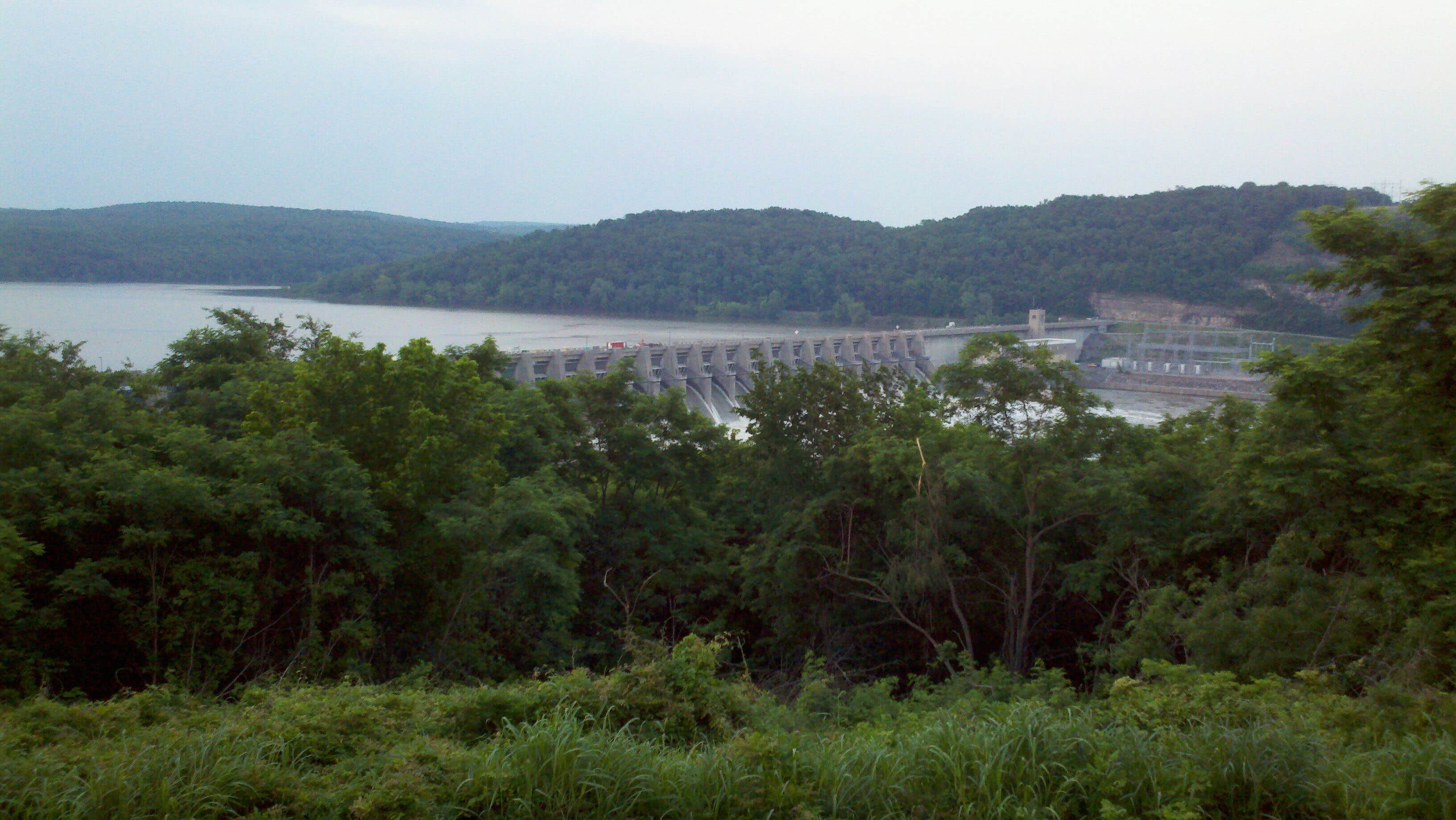Camper-submitted photo at Dam Site Campground at Fort Gibson near Siloam Springs, AR