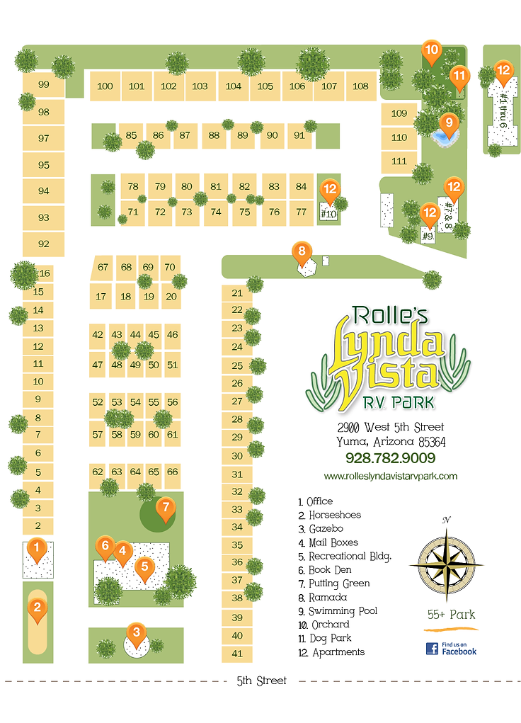 Camping near Cocopah RV & Golf Resort: Rolle's Lynda Vista RV Park, Winterhaven, Arizona