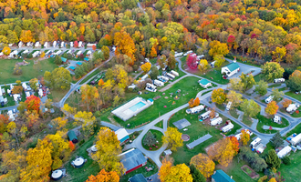 Camping near Fombell Landing: Rose Point Park Cabins & Camping, Portersville, Pennsylvania