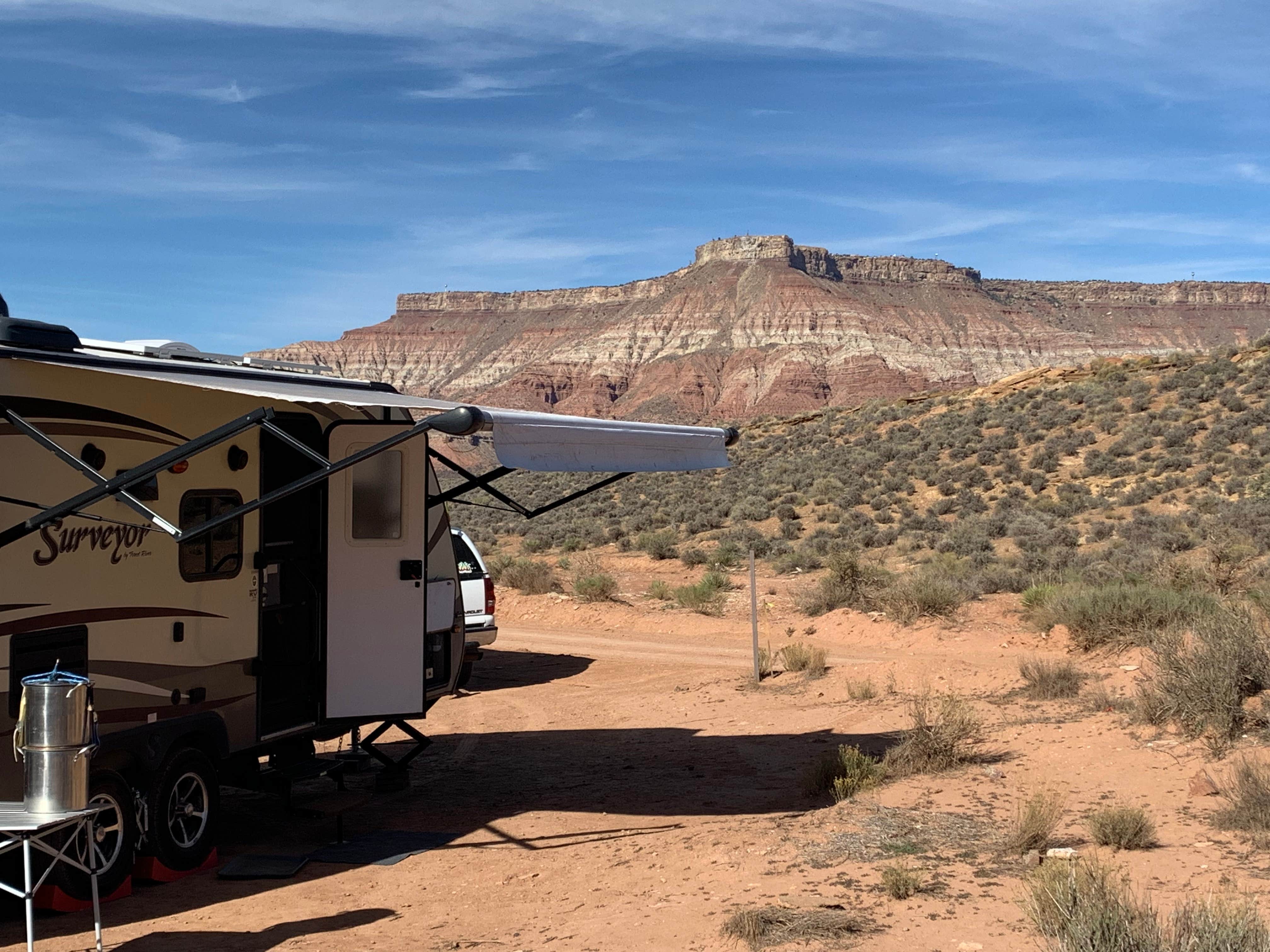 Camper submitted image from Hurricane Cliffs BLM dispersed #39 - 1