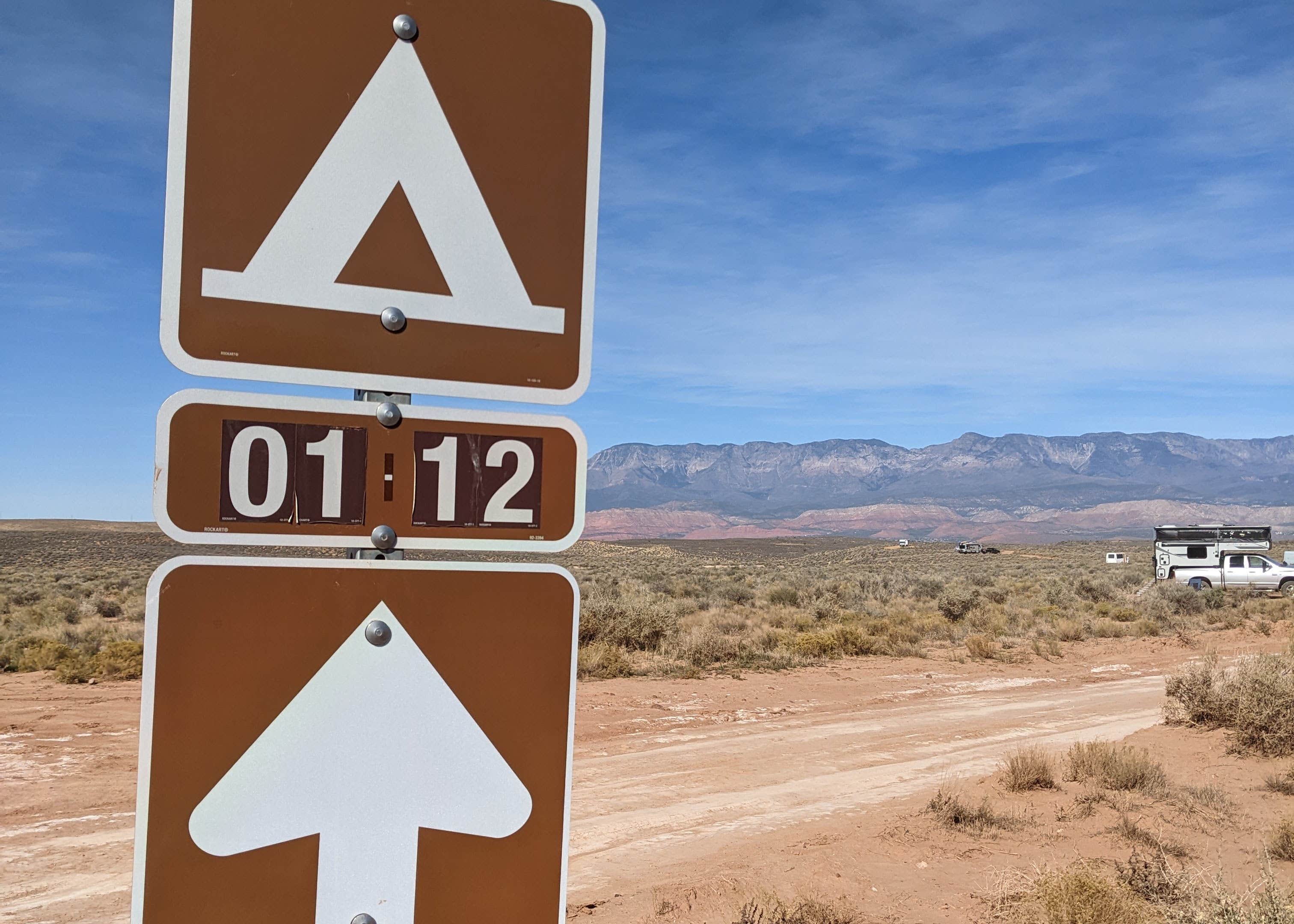 Hurricane Cliffs Blm Dispersed 1 12 Spur Camping The Dyrt