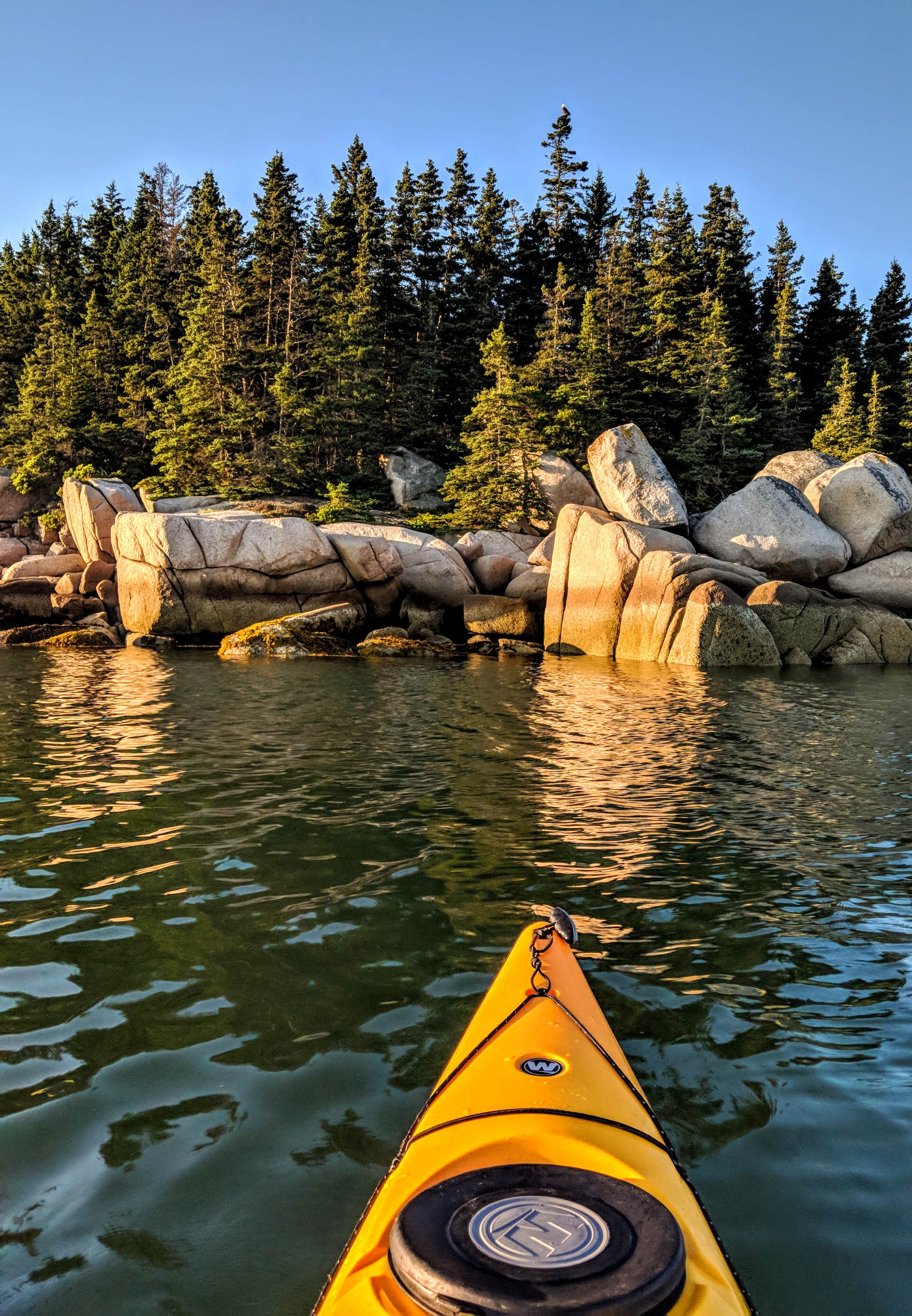 Camper-submitted photo at Shivers Island — Settlement Quarry Preserve near Alna, ME